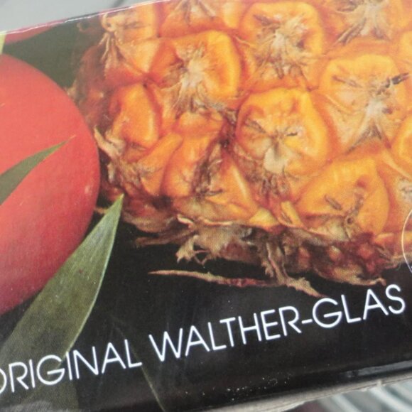 Vintage Walther Glass Shell Dessert Serving Plate Set, Mikasa Nautica Frost - Picture 10 of 12